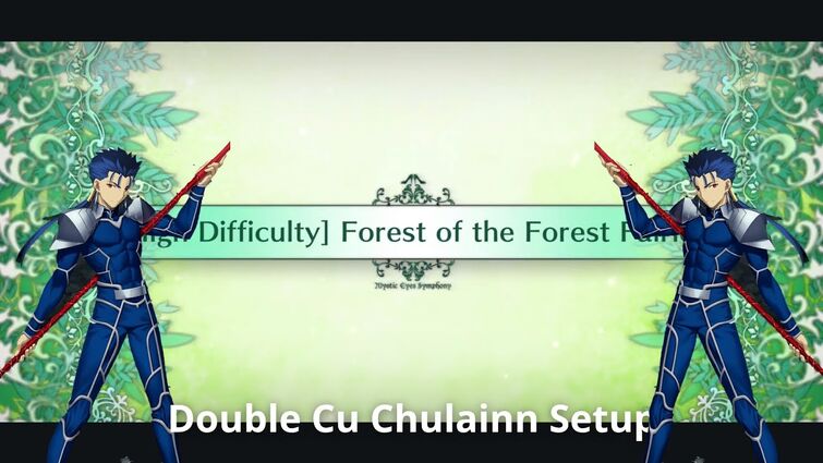 [FGO NA] Mystic Eyes Symphony CQ — Double Cu Chulainn Setup