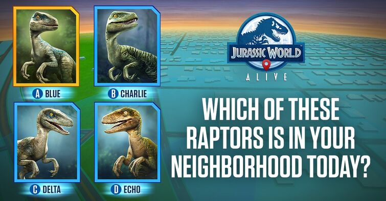 Which of these Raptors are in your neighbourhood?