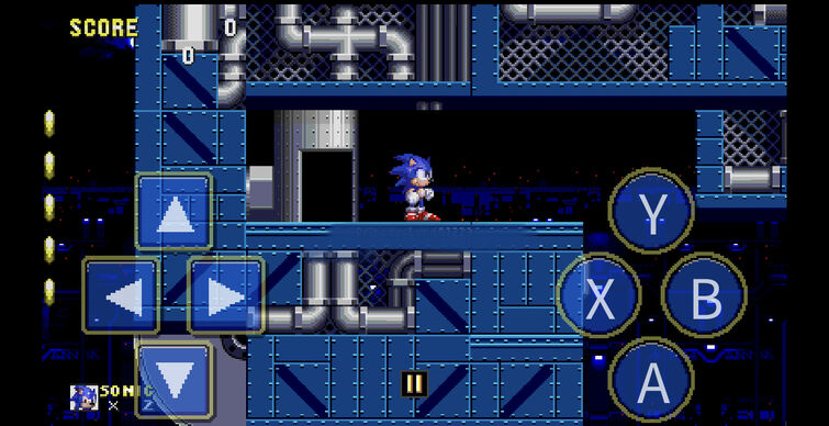 Classic Sonic Simulator on MOBILE! 