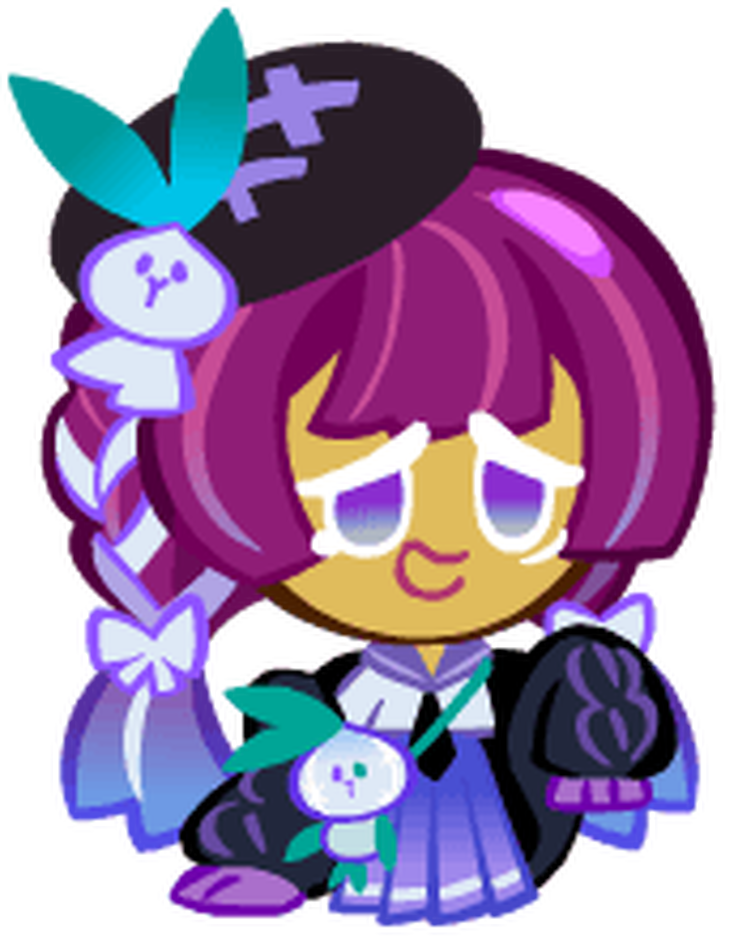 Onion Cookie’s Eerie Classroom Pupil costume from OvenBreak into