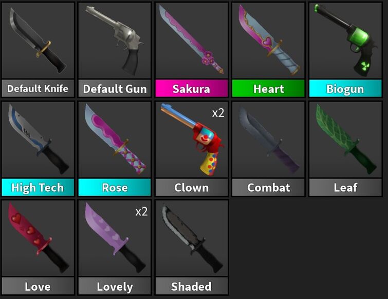 Sakura Knife, Trade Roblox Murder Mystery 2 (MM2) Items