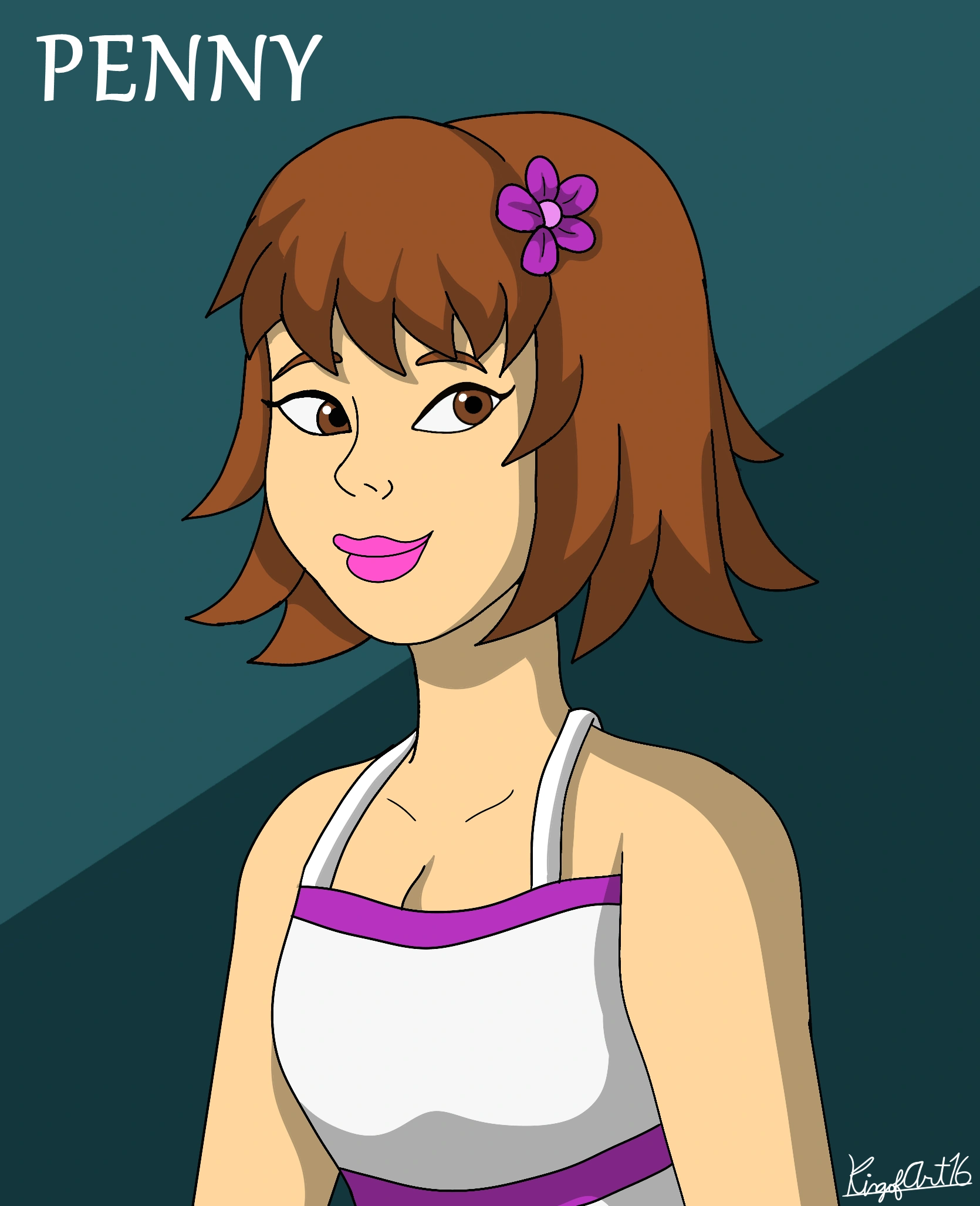 How does my version of Penny look? I already uploaded it to her fanart