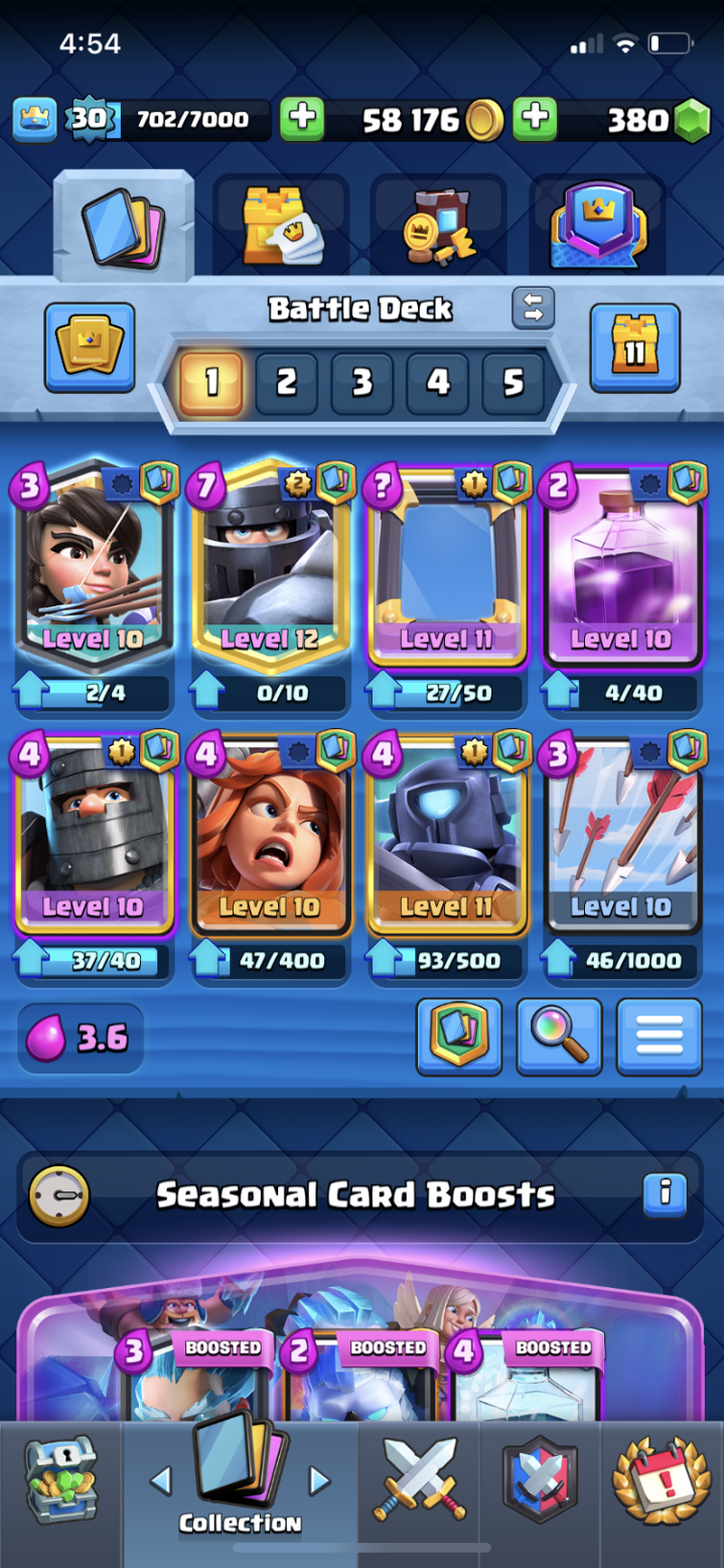 Can Someone Help Me Make a Deck in CR Arena 14 So Annoying