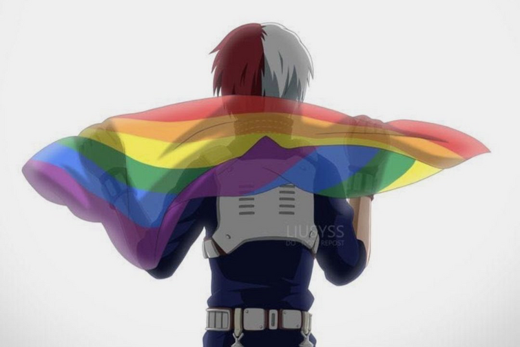 Todoroki And Deku Pride Fanart Fandom