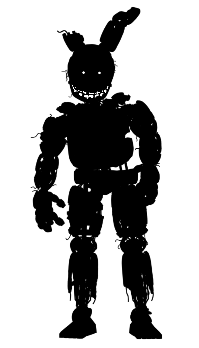Как выглядит черный спринг Shadow springtrap is one of the coolest fan made animatronics I’ve seen so far F
