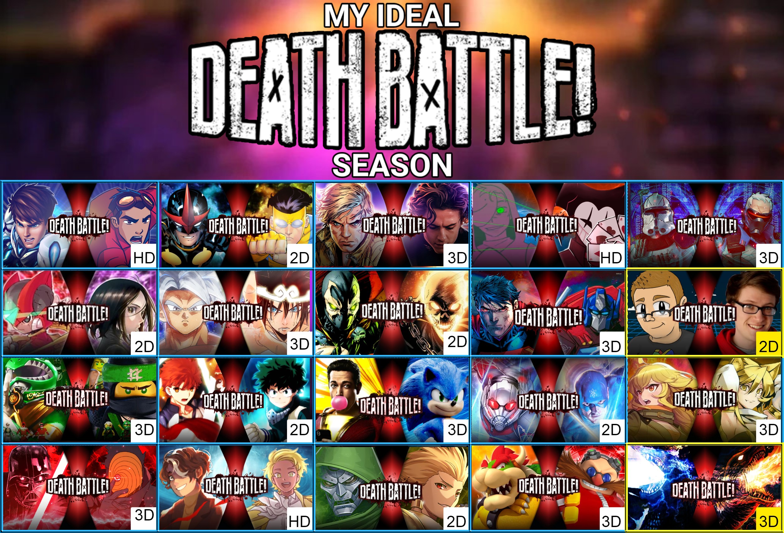 Death Battle Fanfiction Reaction - zx3p6u9