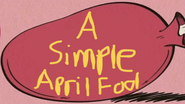 A Simple April Fool