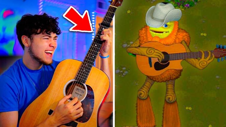 Learning Shugitar From My Singing Monsters in REAL LIFE!