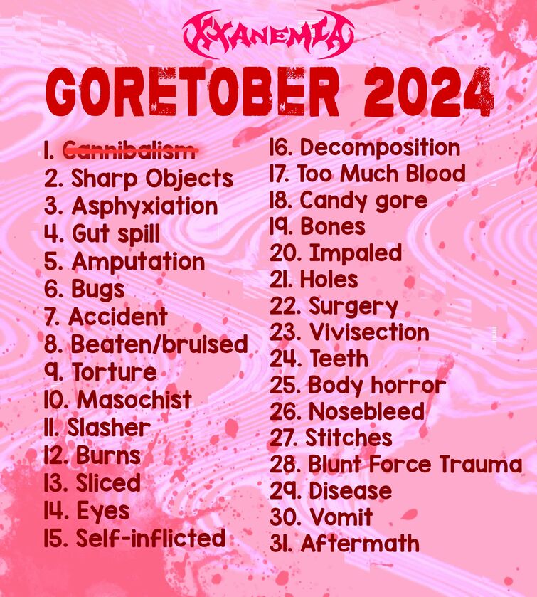 restarting goretober 🤑🤑 Fandom