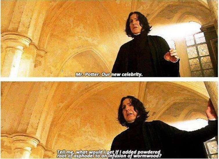 sneer snape