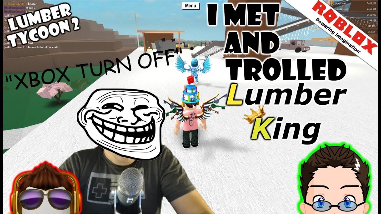 About 6ixpix Claiming To Be The Original Lumber King In Heath Haskin S Video Fandom - roblox playing with seranok youtube