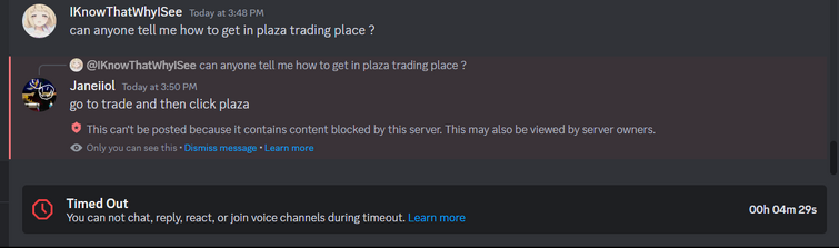 How to get to the trading server ?