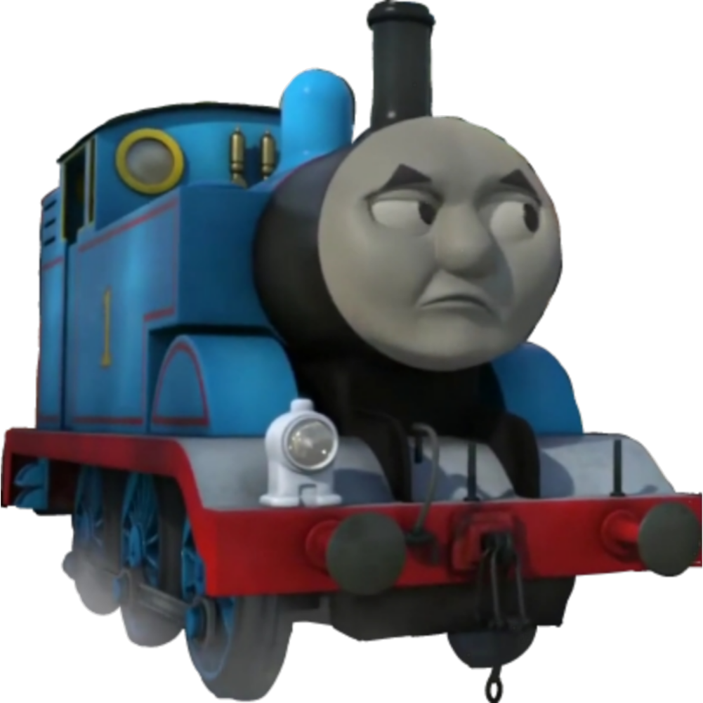 thomas the tank engine angry