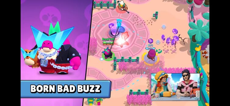 All The Skins Showed In Brawl Talk Which One Was Your Favourite And Which One Was Your Least Fav Fandom - born bad buzz brawlstars