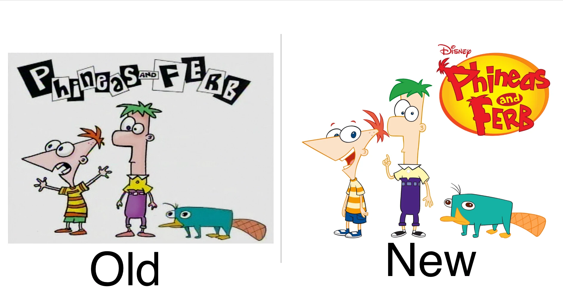Phineas and Ferb Old and New Fandom
