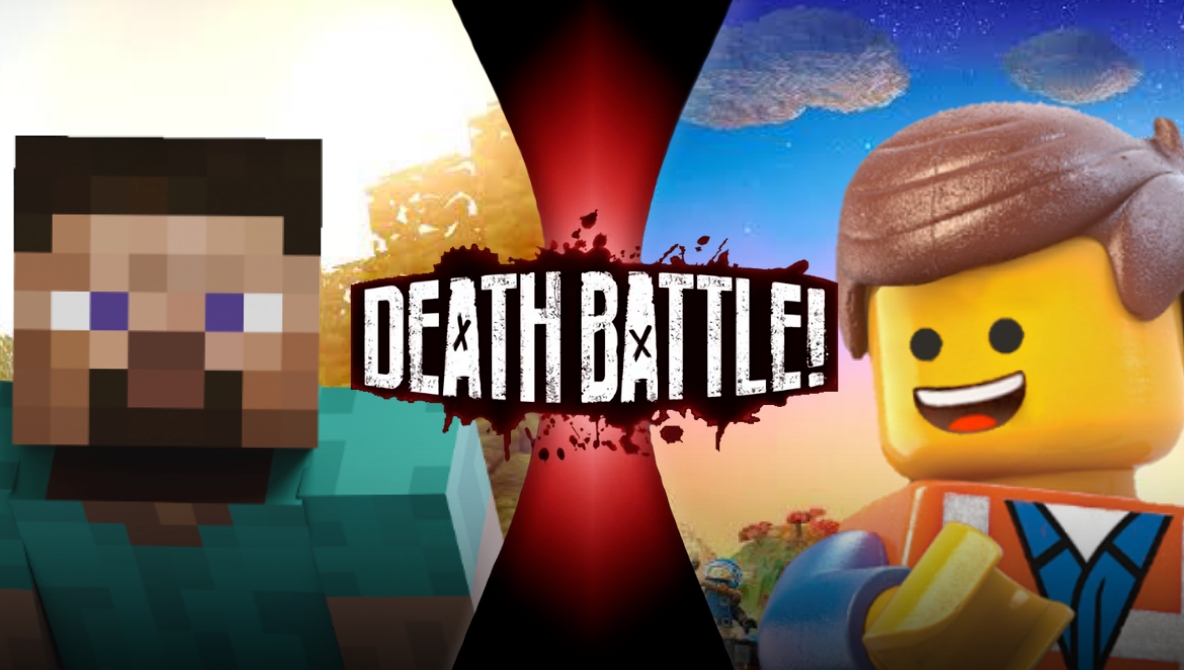 Who would win in a battle between Lego Emmet and Roblox Noob? Why?