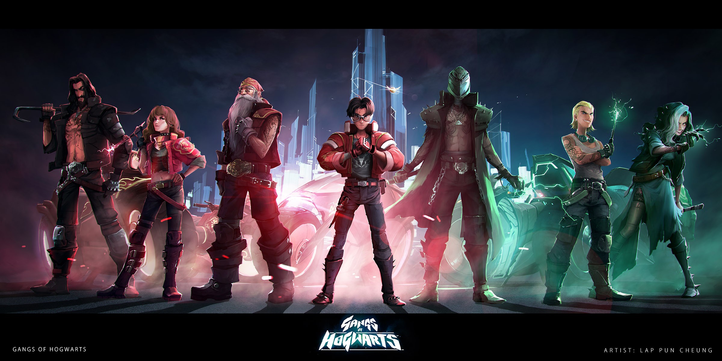 Gangs Of Hogwarts Futuristic Fan Art Fandom