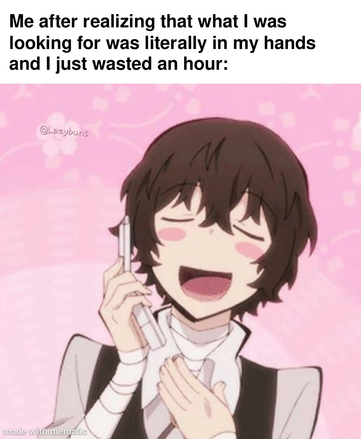 Fresh Dazai meme from me 🤌🤌🤌 | Fandom