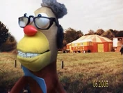 Foto del Payaso Clavito vista en la sección de Policarpo