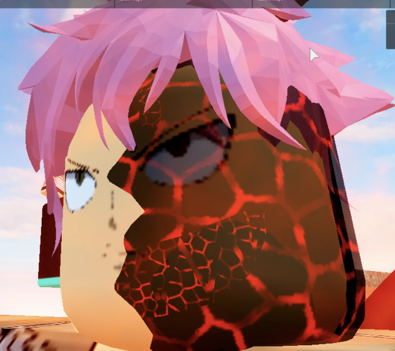 Bruh Half Natus S Face Is Just Evil Side But Textured Fandom