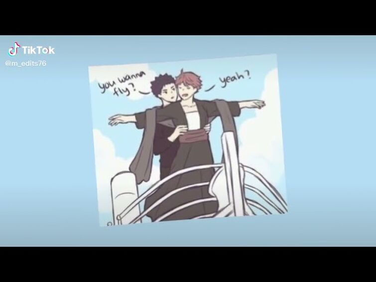 well he does said he wanna fly 😂 #iwaoi #iwaizumi  #oikawa  #subscribe4more