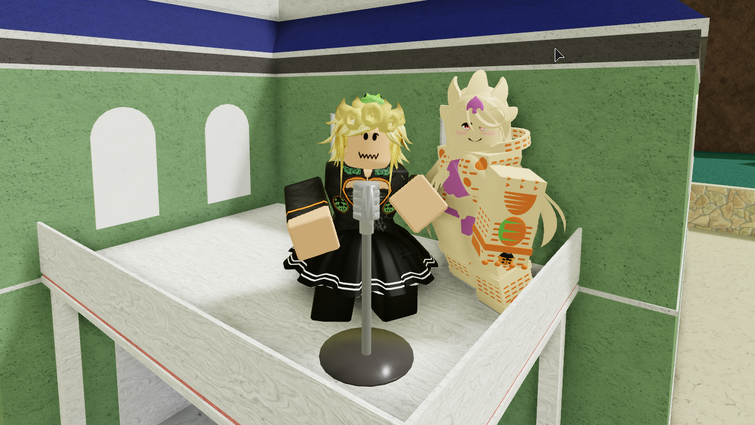 Jojo S Bizarre Aftermath Featuring Boss Giorno Fandom - giorno boss roblox