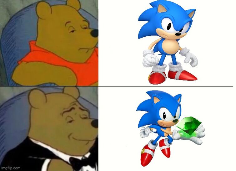 Dark Sonic Meme Generator - Imgflip