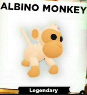Trading An Albino Monkey Fandom - roblox adopt me neon albino monkey