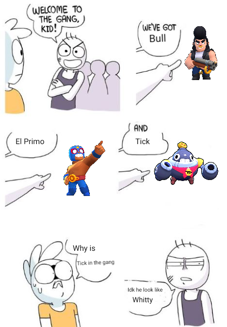 My First Brawl Stars Meme Fandom - meme el leon brawl stars