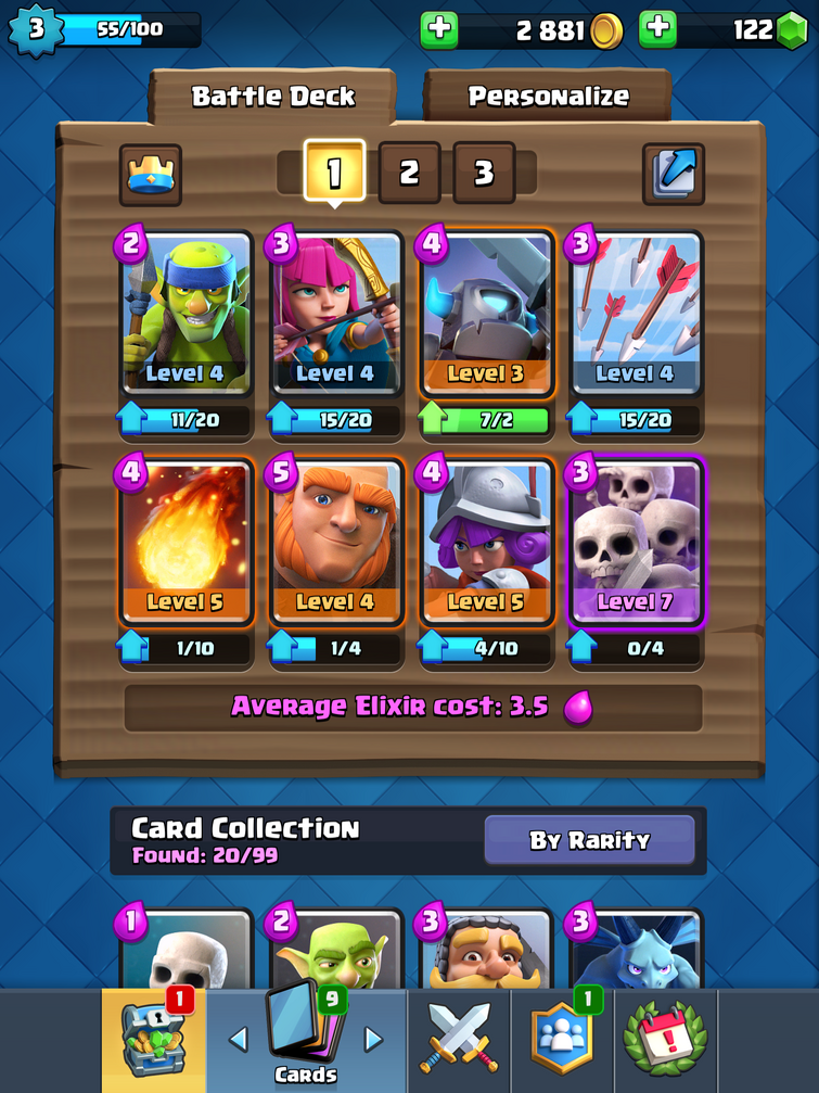 Clash Royale — Deck Breakdown — Arena 7 (2400 max) — Baby Dragon, Baloon,  Freeze – Welcome to JTJ's Clan Site