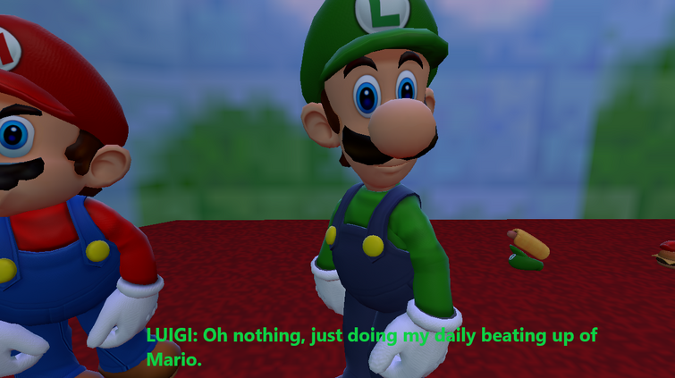 SFM) So Charlie Day is Luigi 