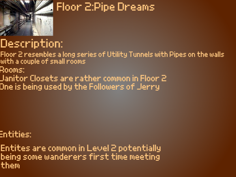 I made my own version of Backrooms level 2 pipedreams if you want me to  remake your favorite level comment what it is and I'll probably do it. note  that is will