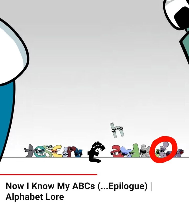 Lowercase alphabet lore letters spelling something during nZ and the now I  know my abc's epilogue : r/alphabetfriends