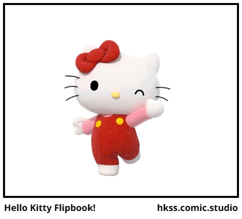 Hello Kitty Flipbook! (free for use!) (credit required) | Fandom