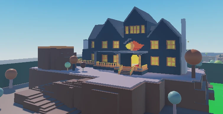 I was making a cluster of old roblox maps in studio and look what I ...