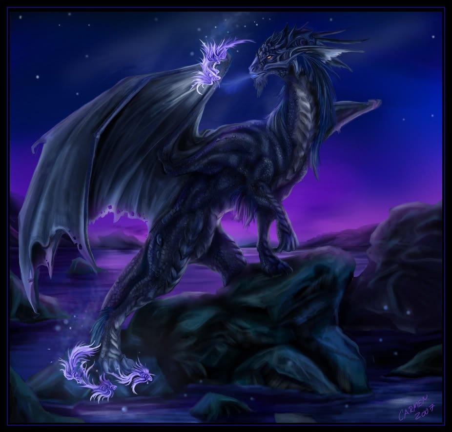 Малласа тёмный дракон