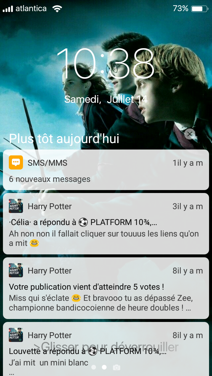 Creee Pour L Ecran De Deverrouillage De Mon Phone Je Partage Fandom