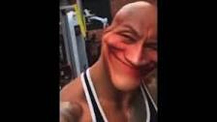 Why did the rock appear on my screen