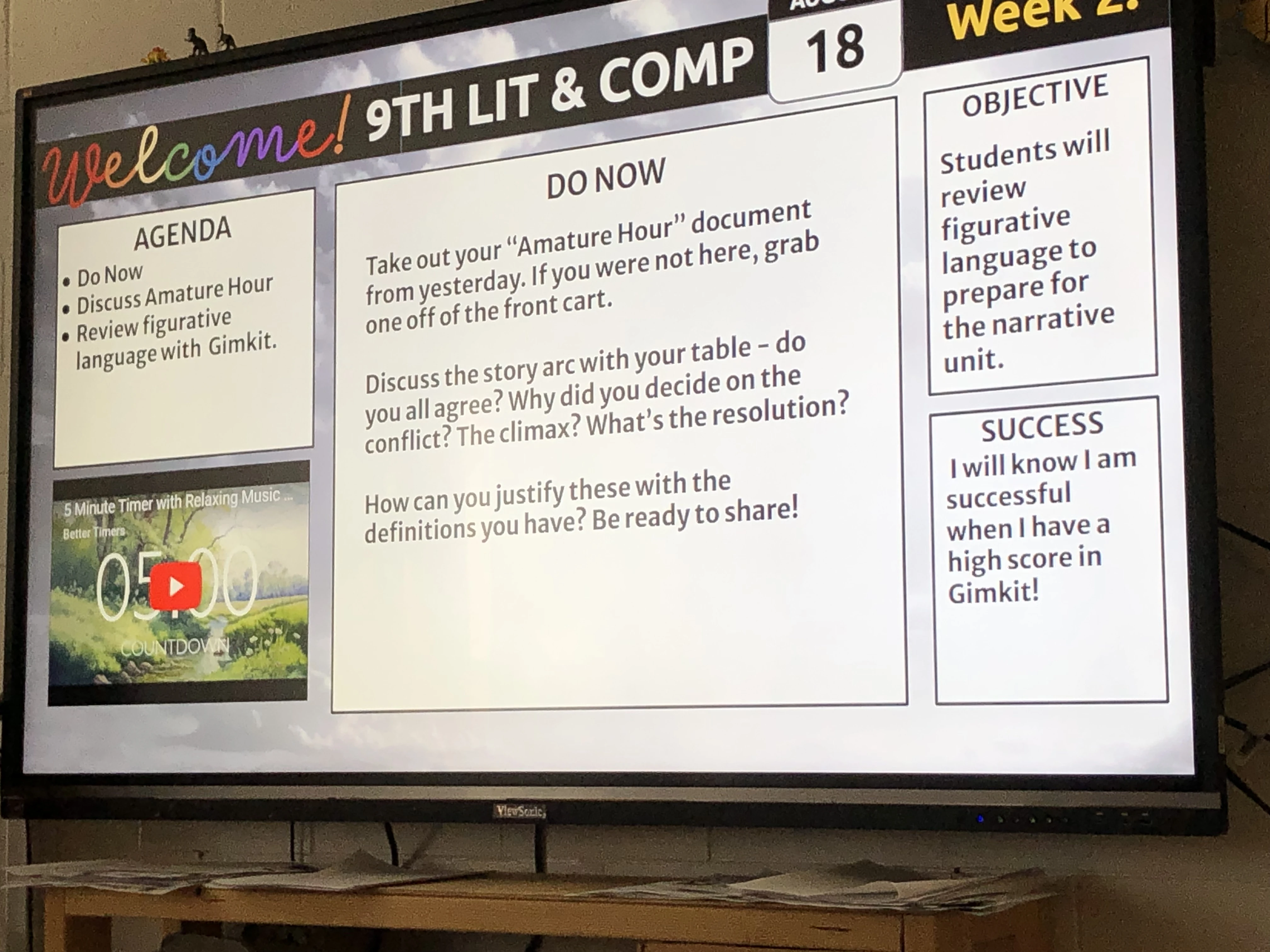 My ELA teacher be like Fandom