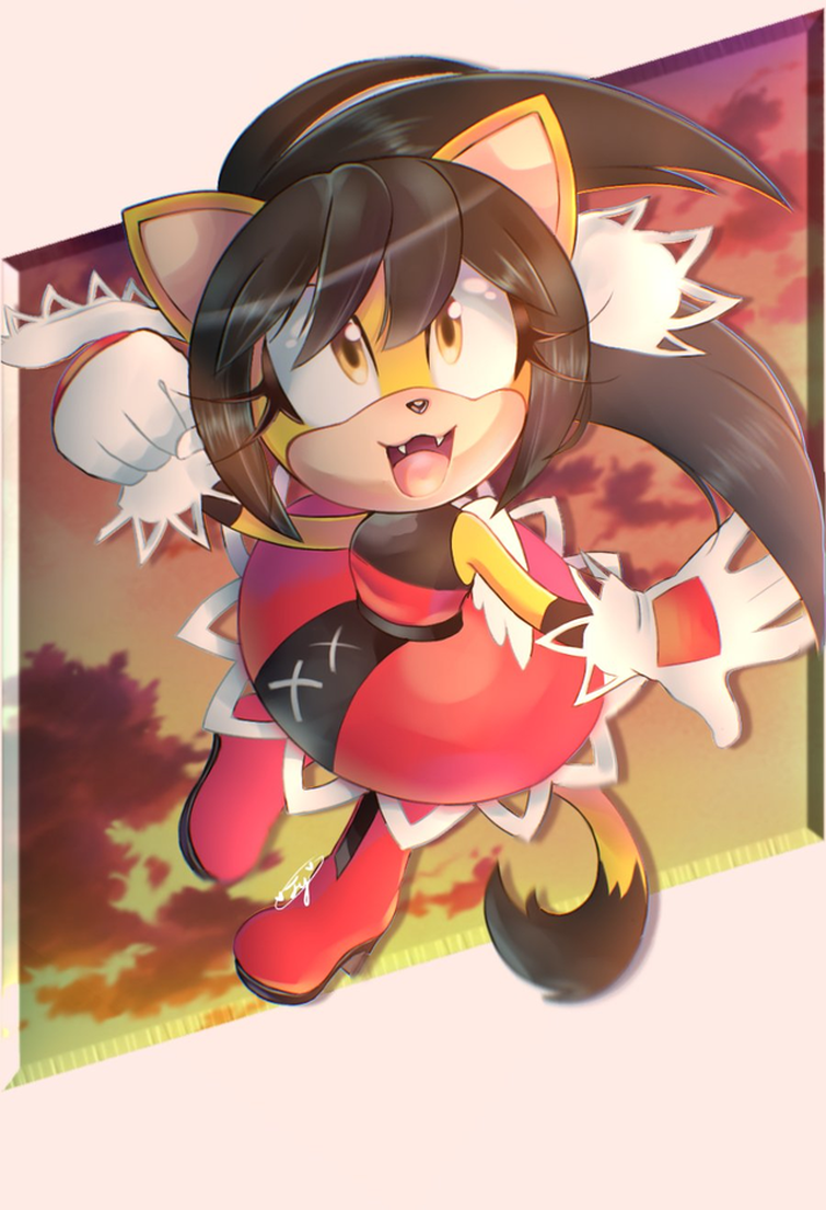 Honey the Cat Art by KrystalStar70 Fandom