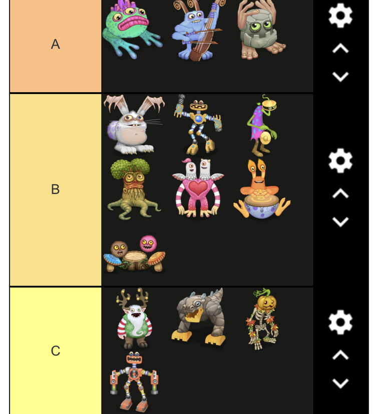 Shugabush Island TIER LIST! (My Singing Monsters) 