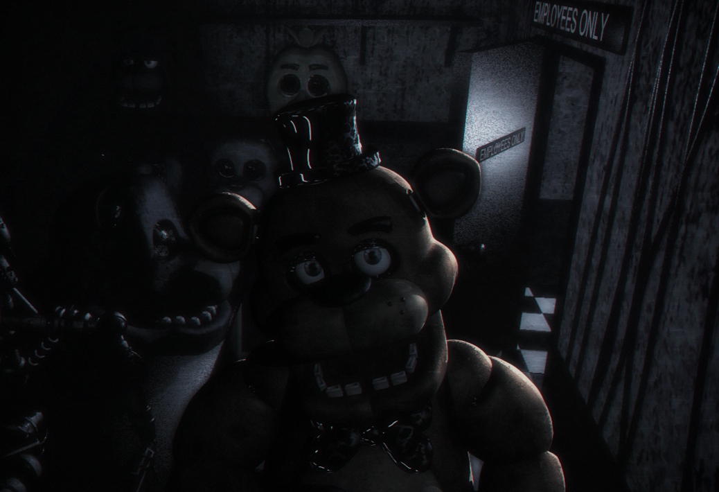 Creepy night at freddy 4