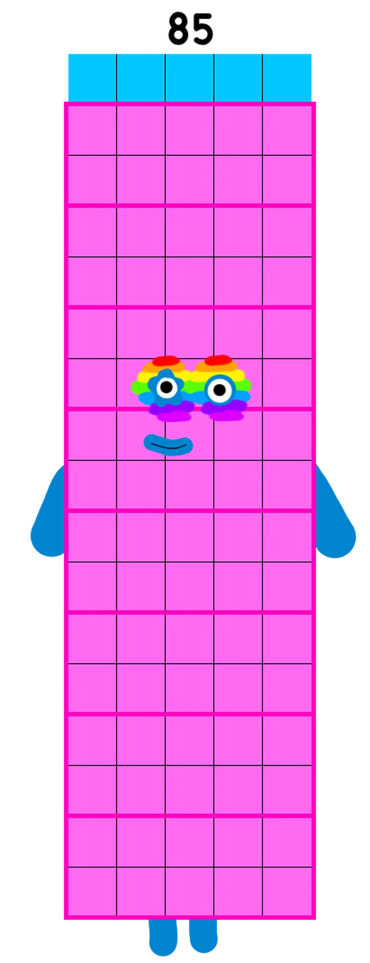 The last of the Blue Level Five Numberblocks Characters | Fandom