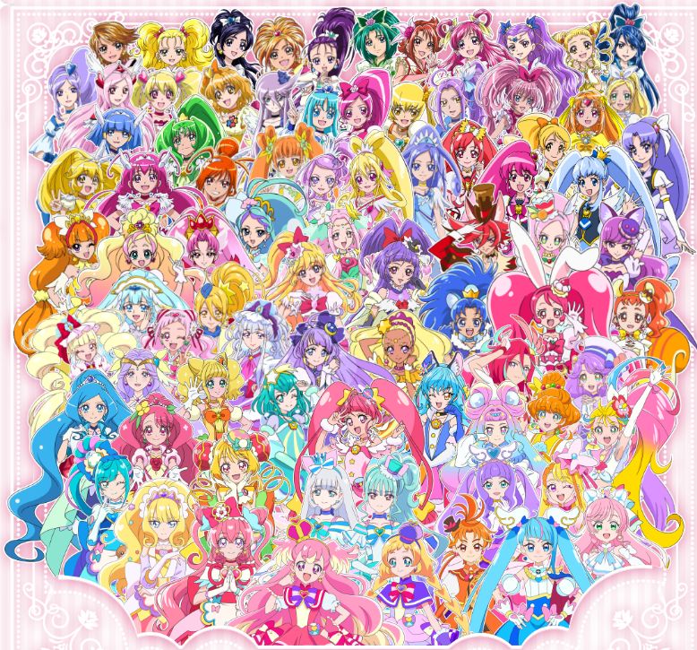 Four Wonderful Pretty Cure members have been added to Pretty Cure ...