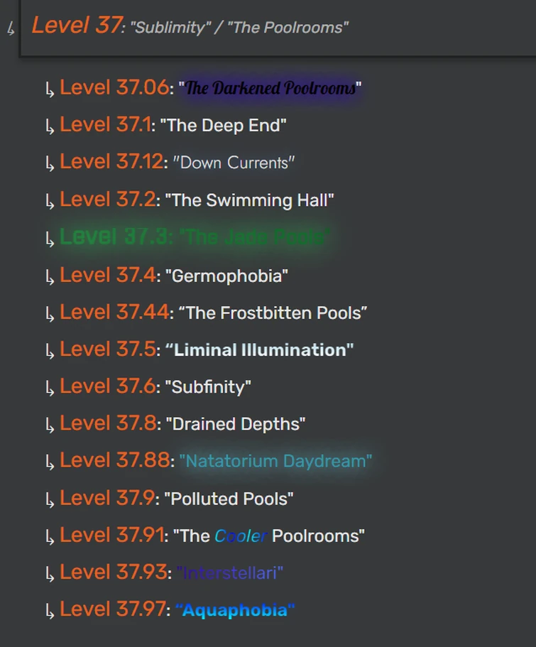 Which Level 37 Sublevel is The Best | Fandom