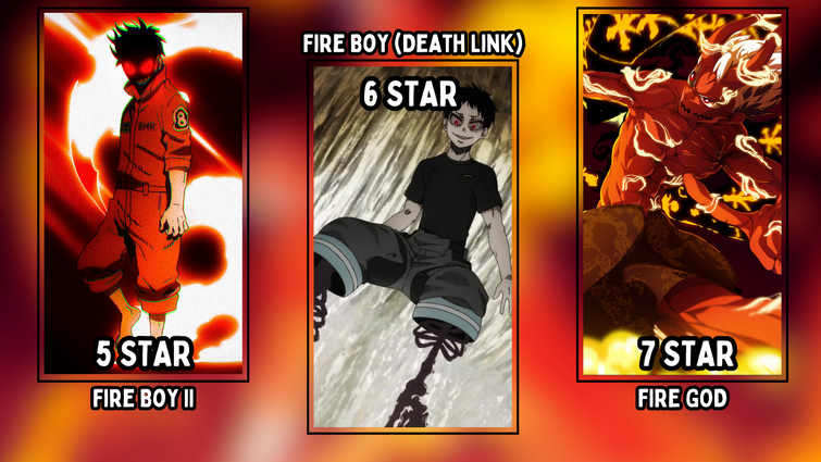 Fire boy (Shinra Kusakabe)  Roblox: All Star Tower Defense Wiki