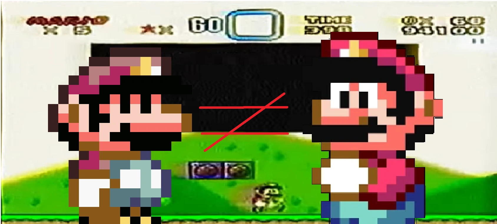 MARIO theory: The player character Mario and the Mario commiting the ...