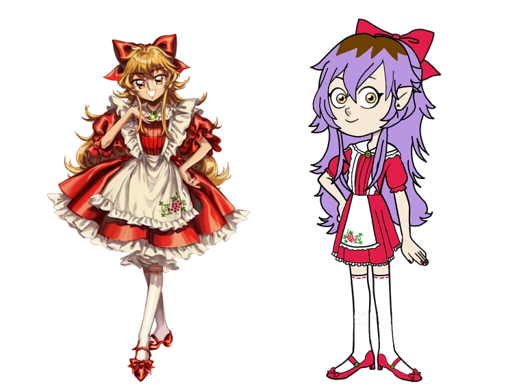 Amity Blight cosplays Elise from Little Goody Two Shoes | Fandom