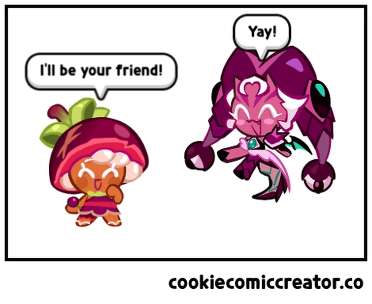 I have a headcanon about Mangosteen/Lychee Dragon Cookie(a bit spoiler