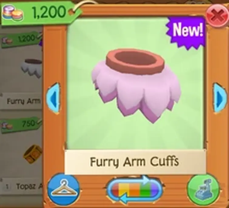 What are all the rare furry arm cuffs worth in sapphires? Fandom